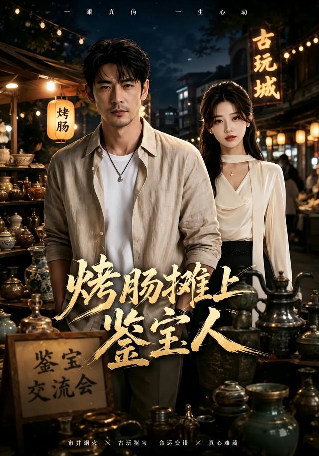 烤肠摊上鉴宝人