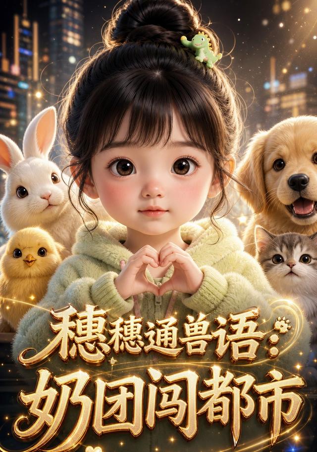 穗穗通兽语：奶团闯都市 cover