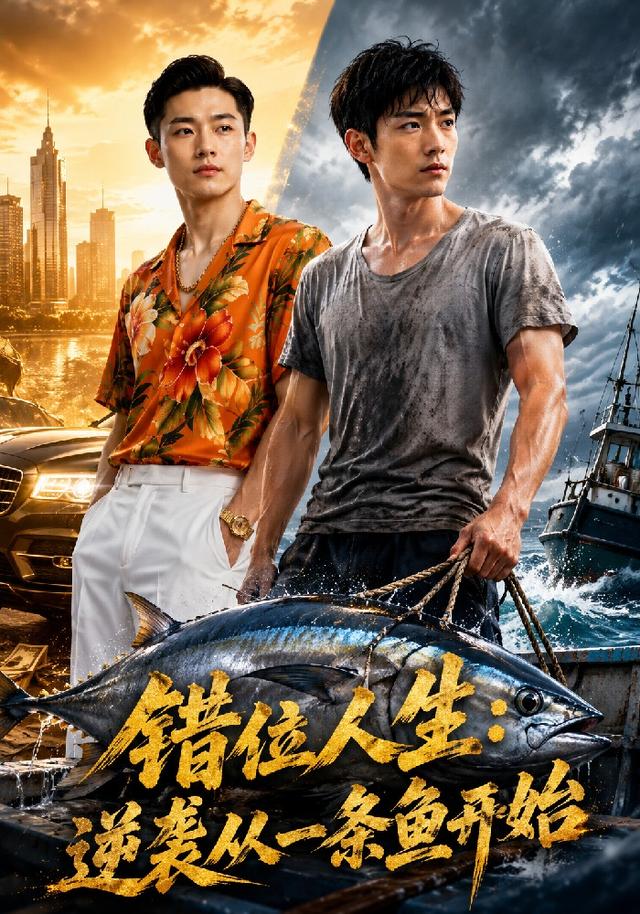 错位人生：逆袭从一条鱼开始封面