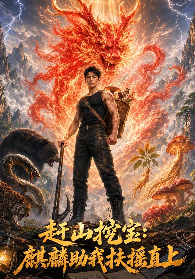 赶山挖宝：麒麟助我扶摇直上 cover