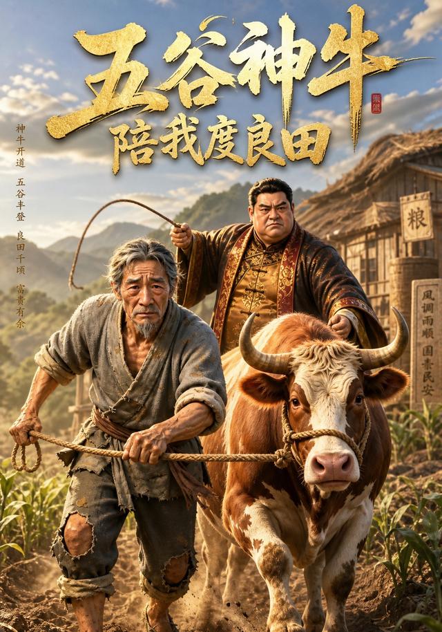 五谷神牛陪我度良田