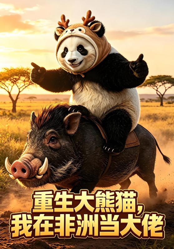 重生大熊猫，我在非洲当大佬 cover