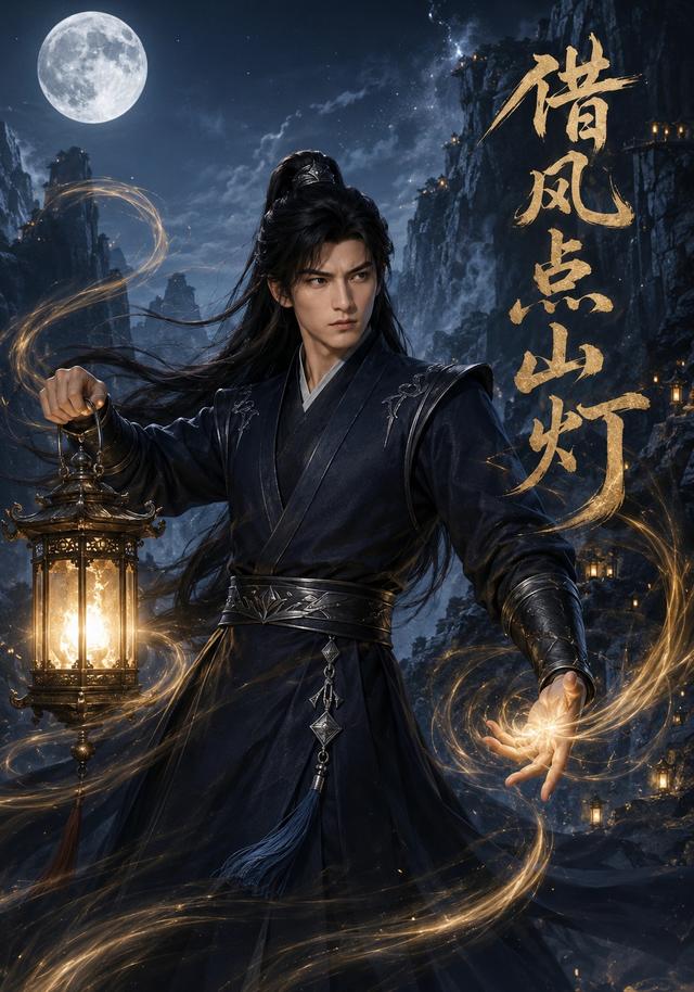 借风点山灯 cover