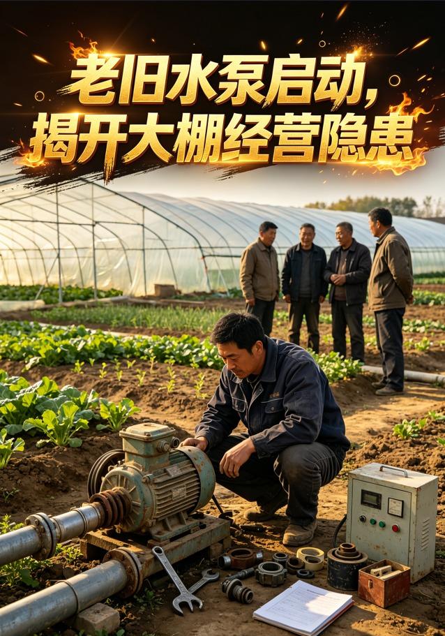 老旧水泵启动，揭开大棚经营隐患 cover