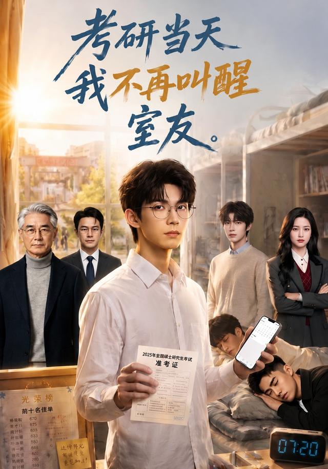 考研当天我不再叫醒室友 cover