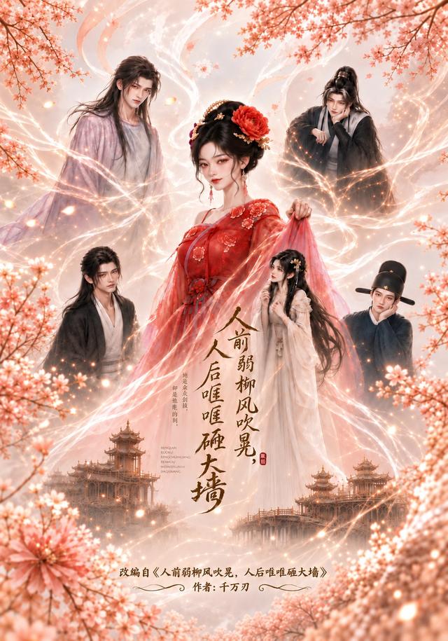 人前弱柳风吹晃，人后哐哐砸大墙