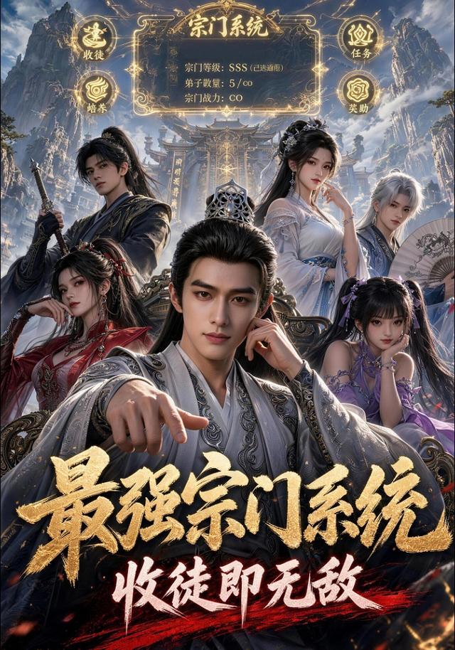 最强宗门系统，收徒即无敌 cover