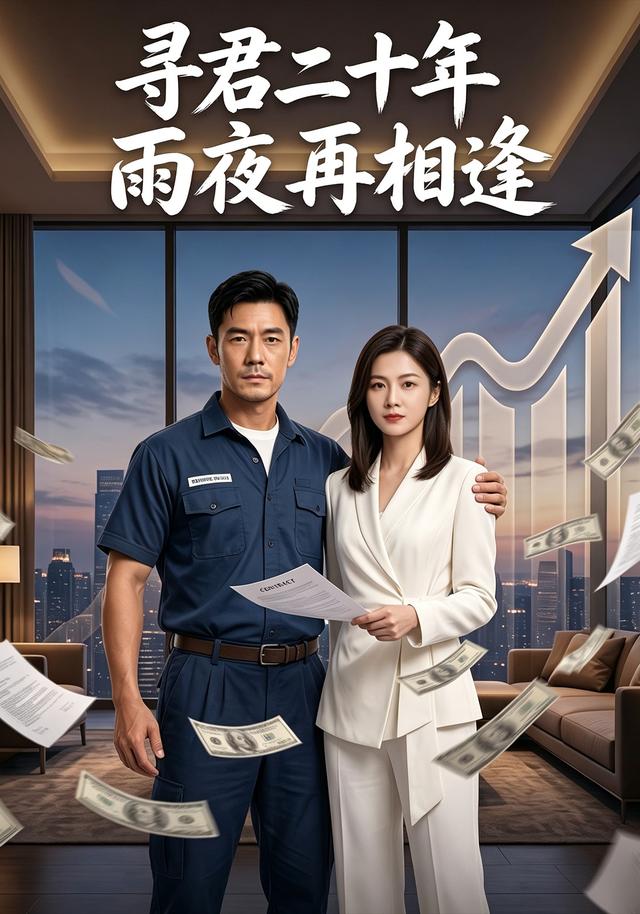寻君二十年，雨夜再相逢