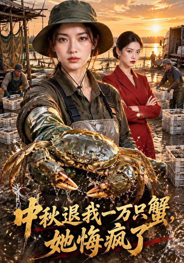 中秋退我一万只蟹，她悔疯了