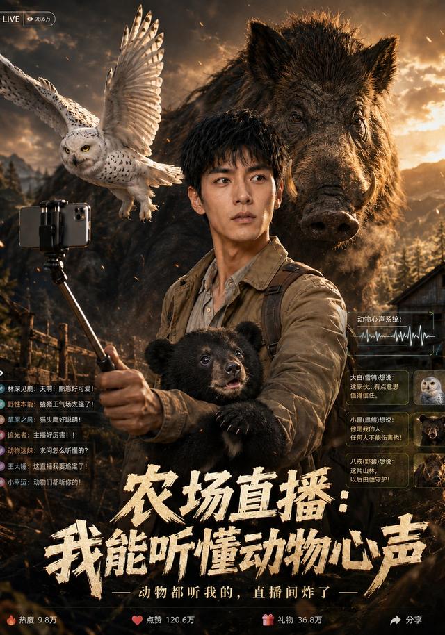农场直播：我能听懂动物心声 cover