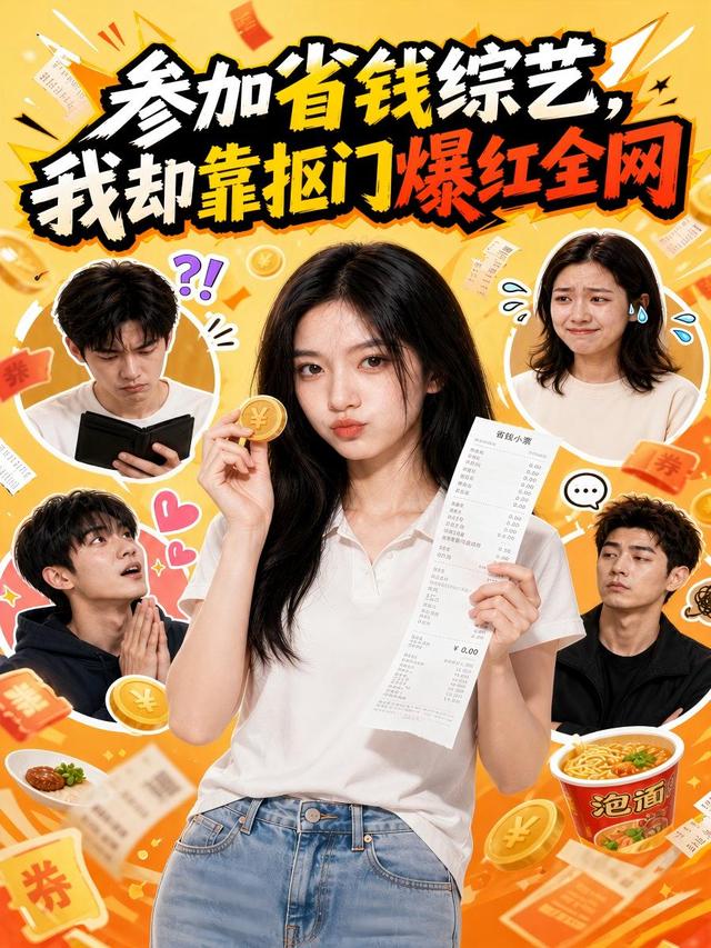 参加省钱综艺，我却靠抠门爆红全网 cover