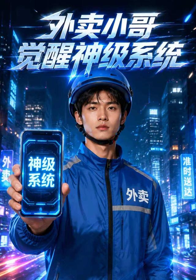 外卖小哥觉醒神级系统 cover
