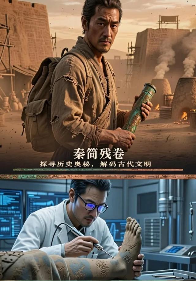 秦简残卷
