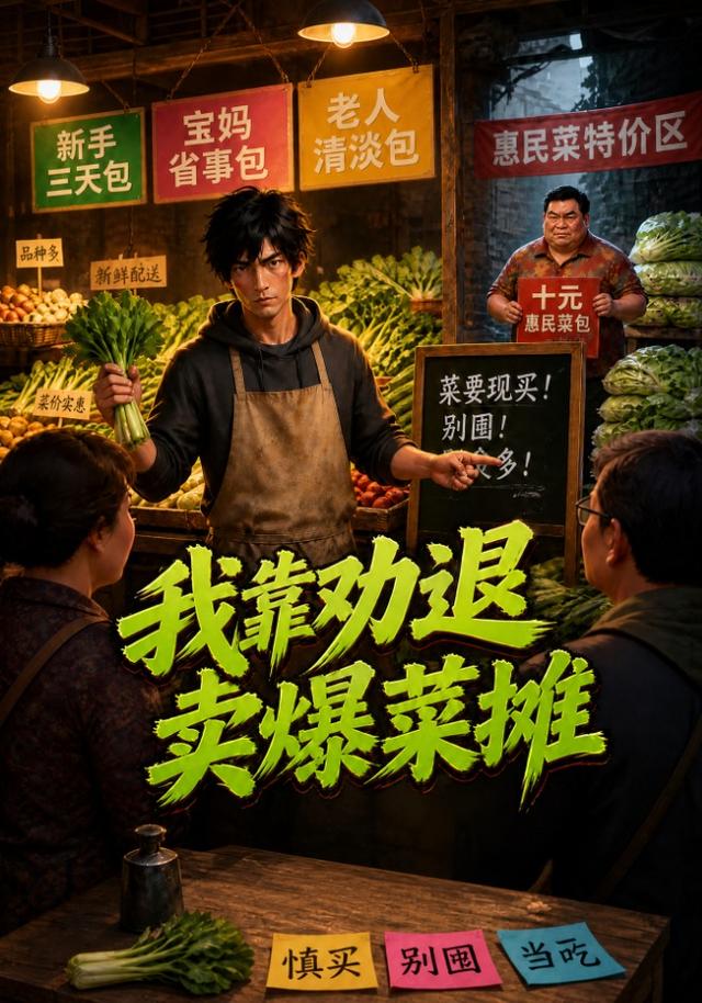 我靠劝退卖爆菜摊 cover