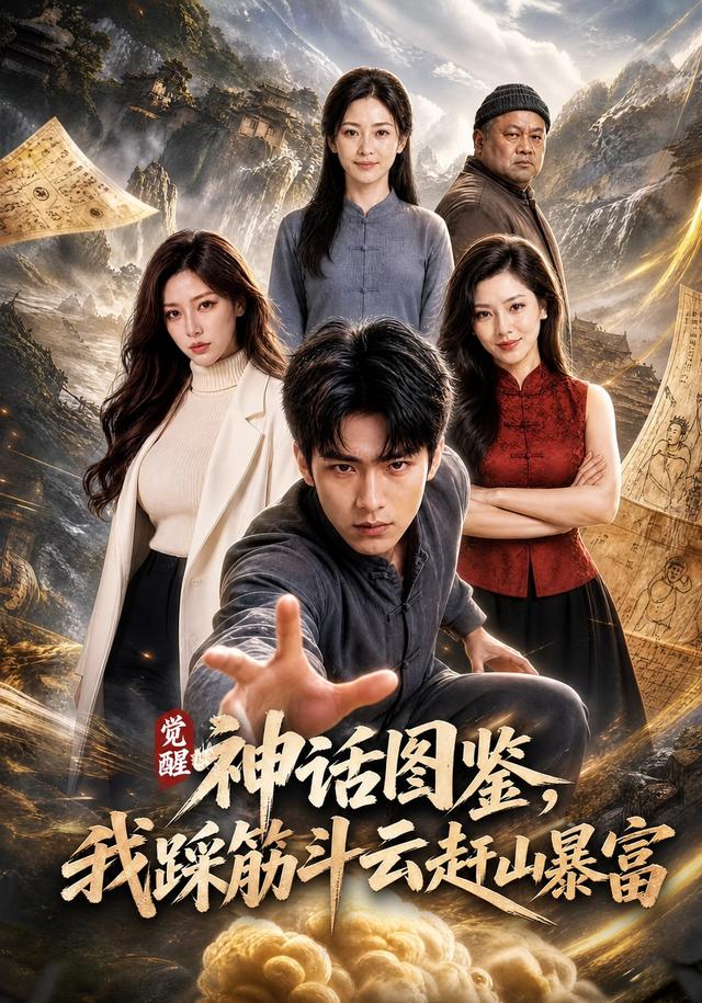 觉醒神话图鉴，我踩筋斗云赶山暴富 cover