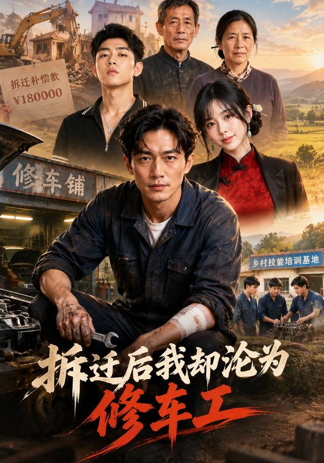 拆迁后我却沦为修车工 cover