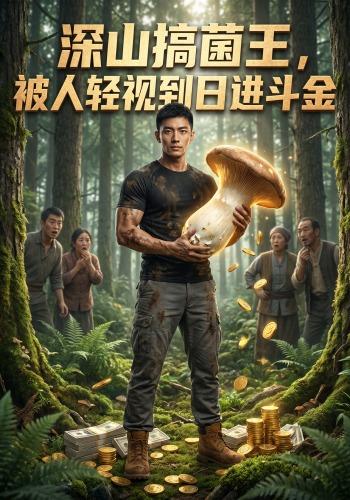 深山搞菌王，被人轻视到日进斗金