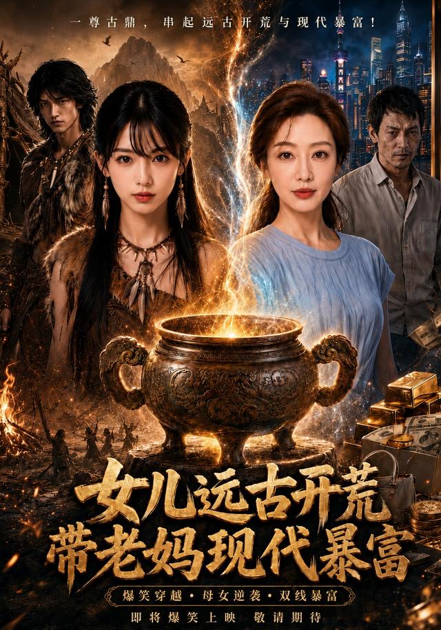 女儿远古开荒带老妈现代暴富