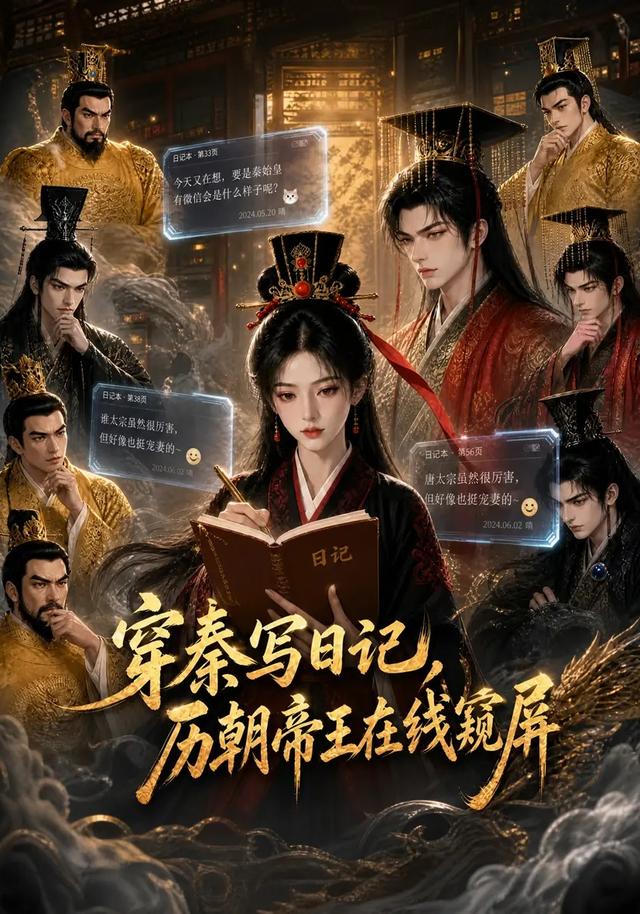 穿秦写日记，历朝帝王在线窥屏