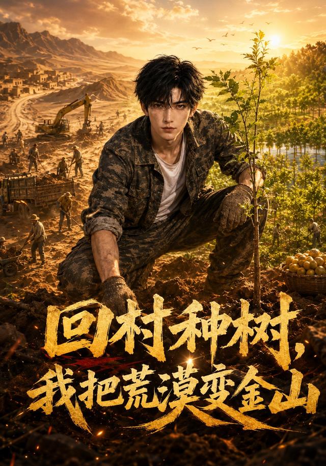 回村种树，我把荒漠变金山 cover