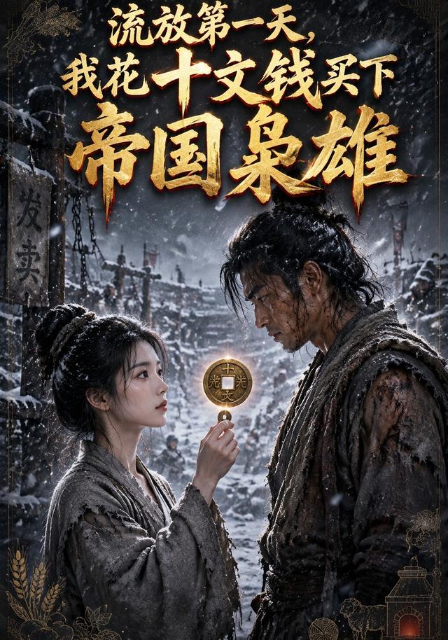 流放第一天，我花十文钱买下帝国枭雄 cover