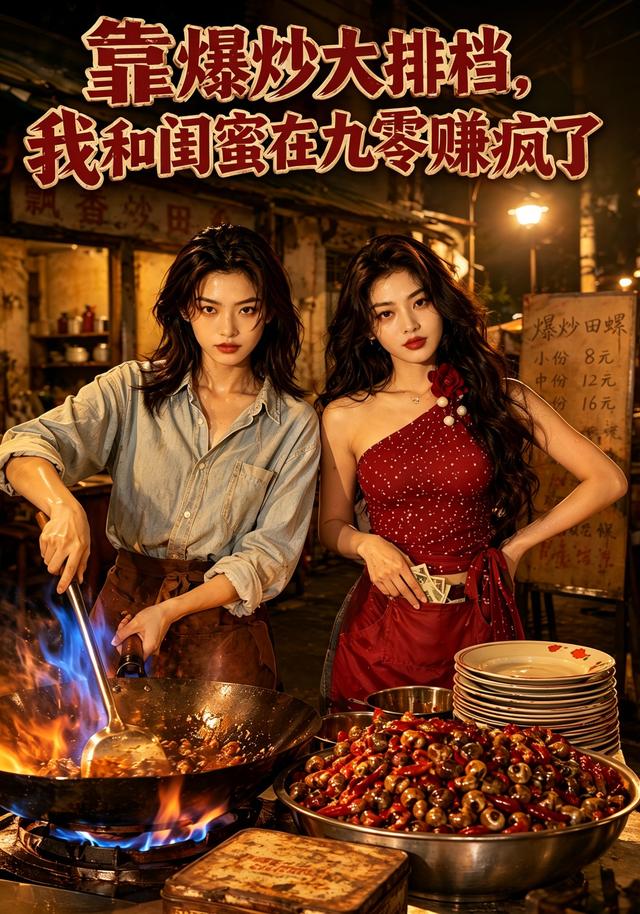 靠爆炒大排档，我和闺蜜在九零赚疯了