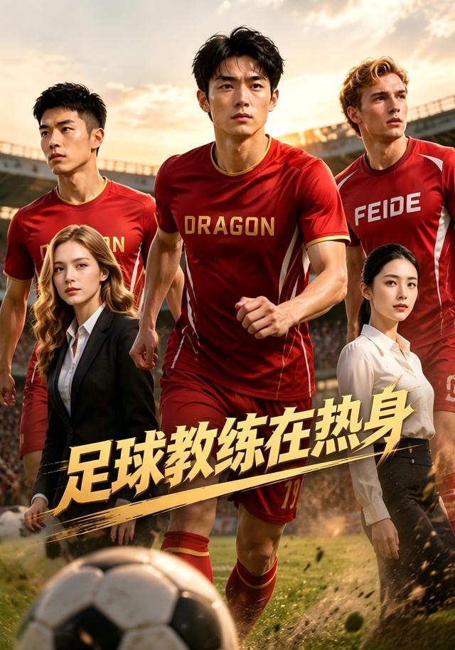 足球教练在热身 cover