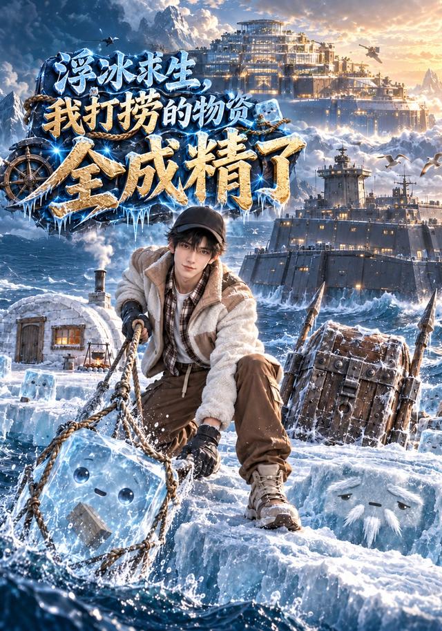 浮冰求生，我打捞的物资全成精了