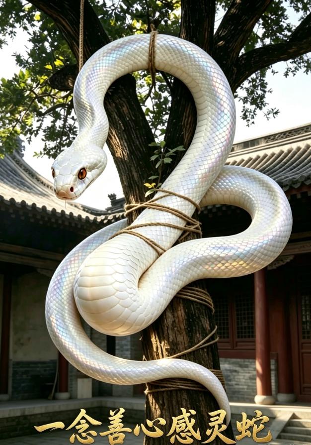 一念善心感灵蛇