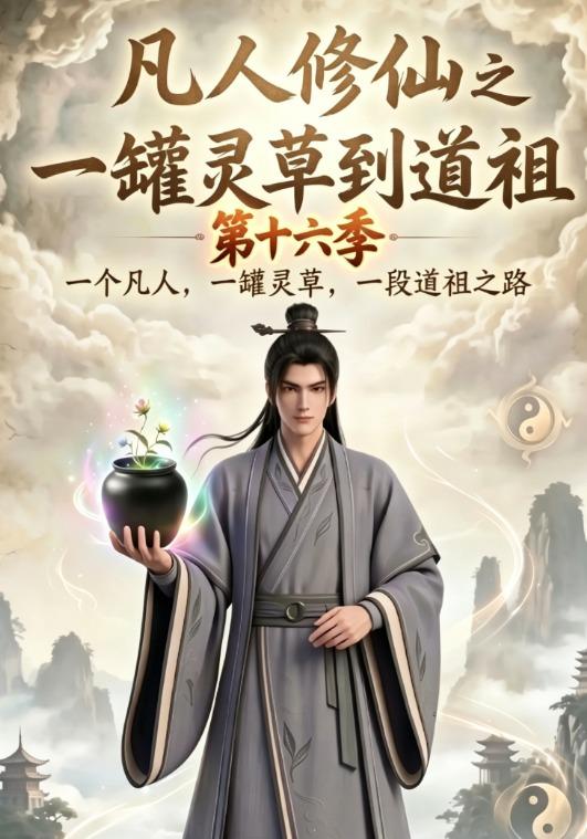 凡人修仙之一罐灵草到道祖第十六季 cover