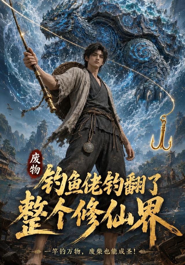 废物钓鱼佬，钓翻了整个修仙界 cover