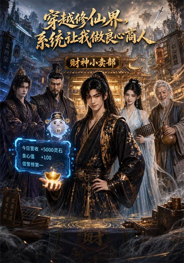 穿越修仙界，系统让我做良心商人