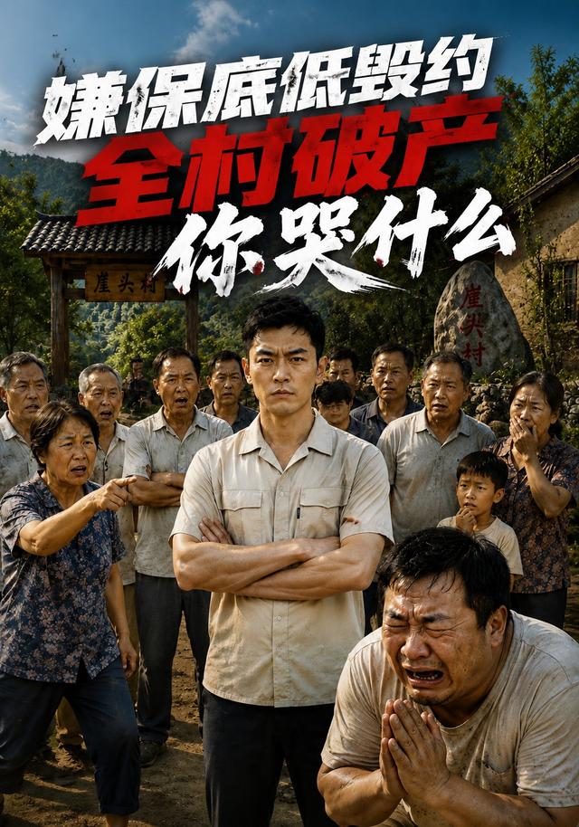 嫌保底低毁约全村破产你哭什么