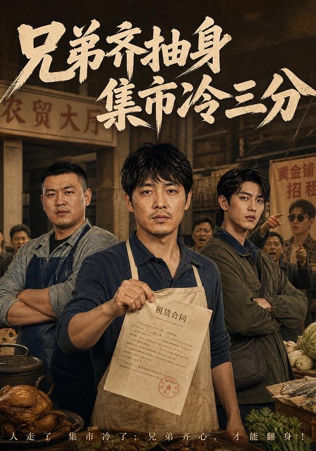兄弟齐抽身，集市冷三分