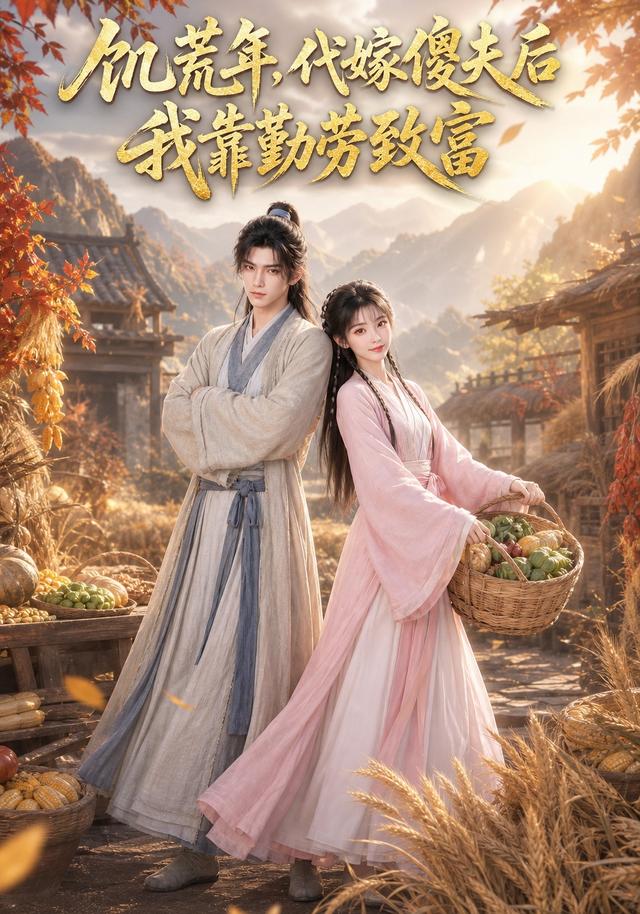 饥荒年，代嫁傻夫后我靠勤劳致富