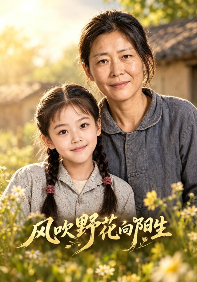 风吹野花向阳生