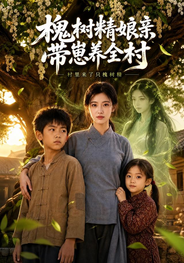 槐树精娘亲带崽养全村