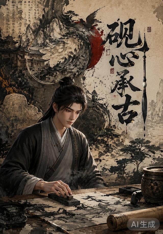 砚心承古 cover