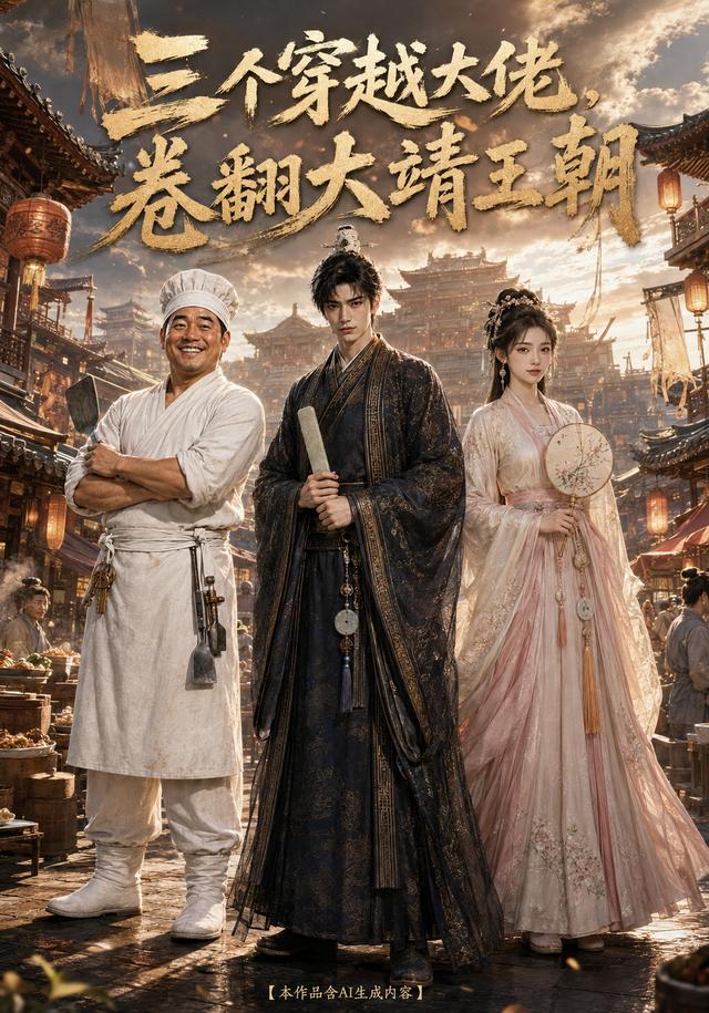 三个穿越大佬，卷翻大靖王朝 cover