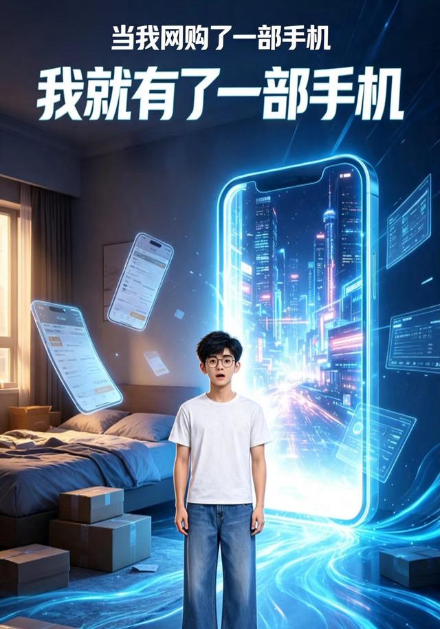 当我网购了一部手机，我就有了一部手机 cover