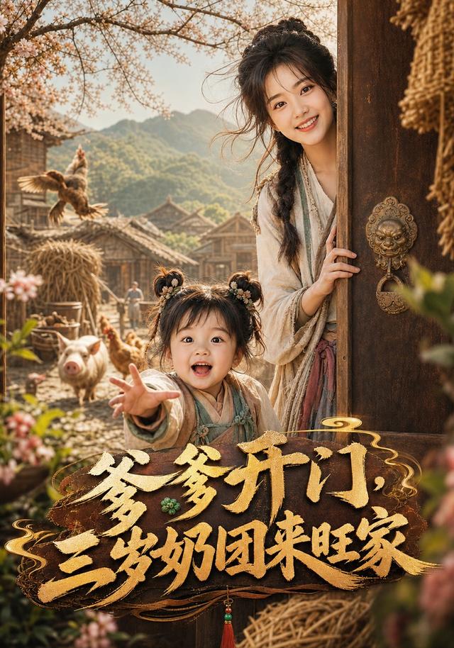 爹爹开门：三岁奶团来旺家 cover