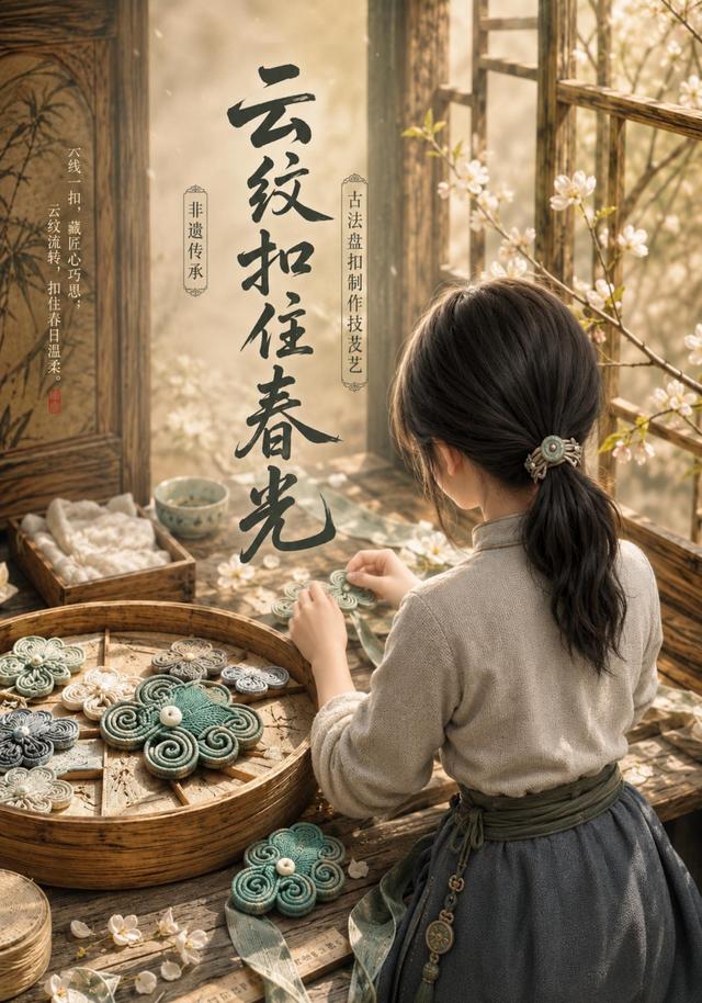 云纹扣住春光