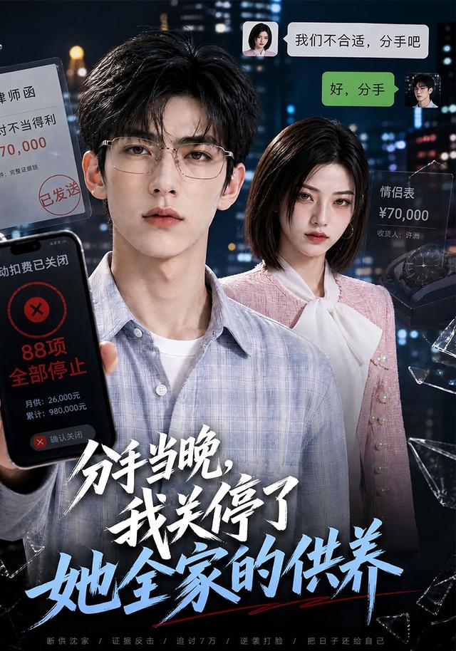 分手当晚，我关停了她全家的供养