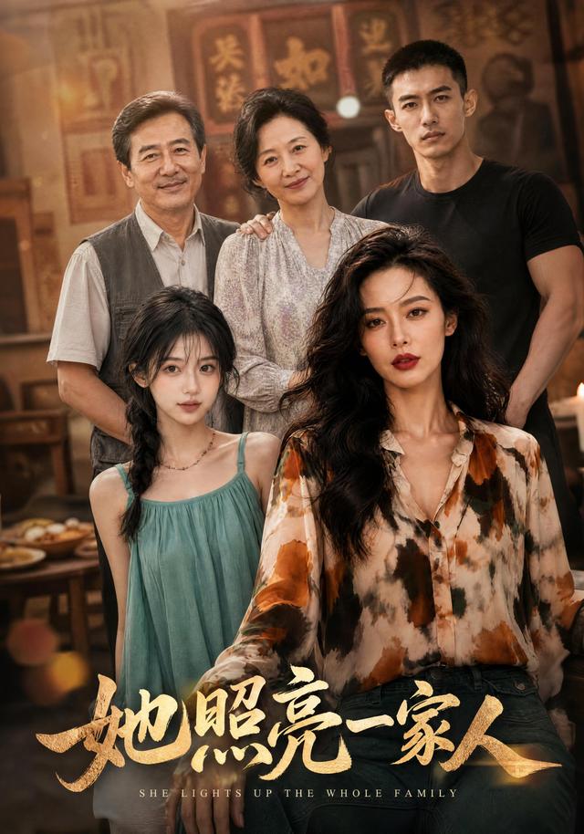 她照亮一家人封面
