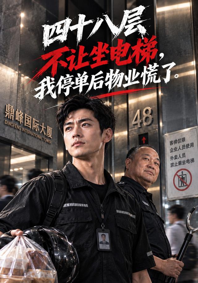 四十八层不让坐电梯，我停单后物业慌了