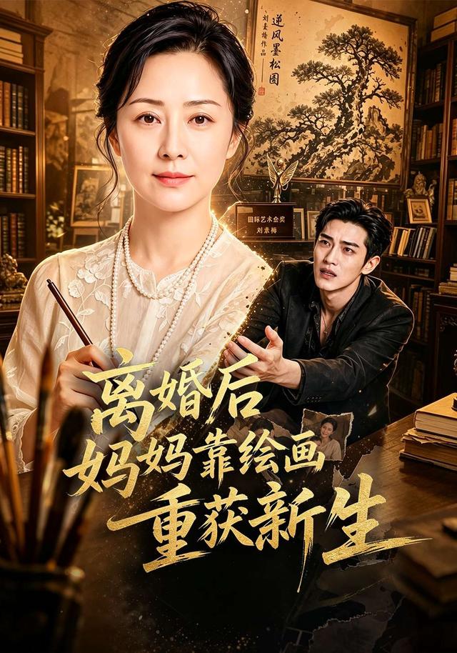 离婚后妈妈靠绘画重获新生