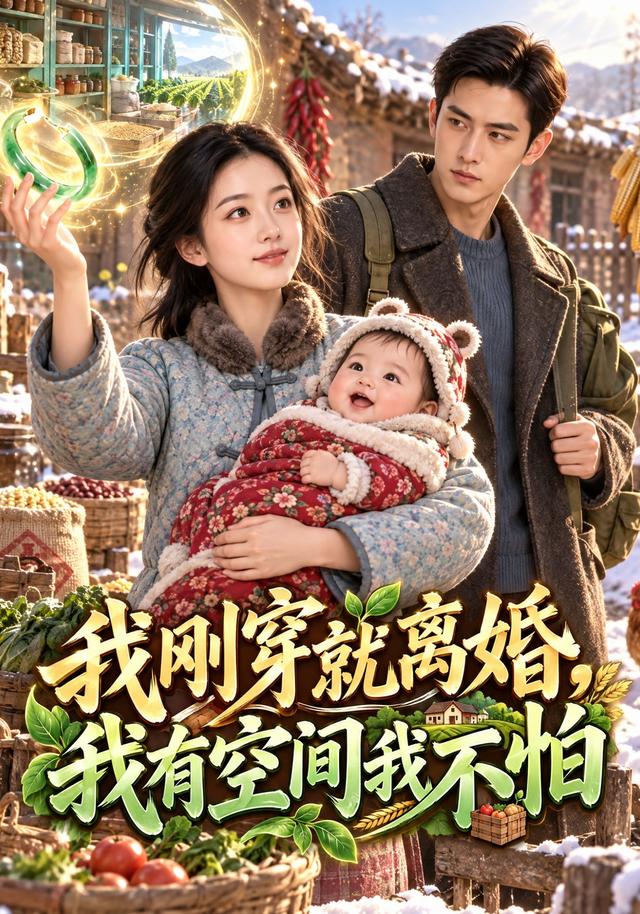 《我刚穿就离婚，我有空间我不怕》作品海报