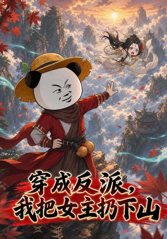 穿成反派，我把女主扔下山 cover