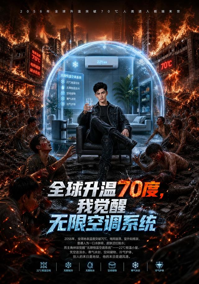 全球升温70度，我觉醒无限空调系统 cover