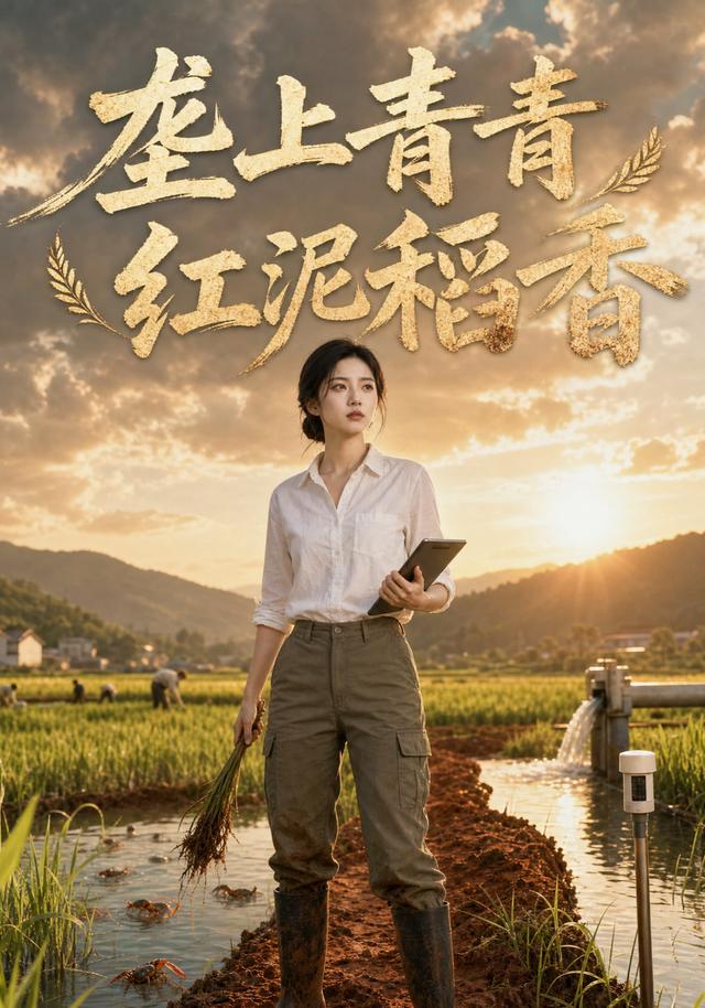 垄上青青，红泥稻香